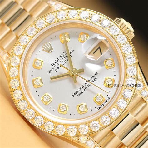 rolex diamond watches original